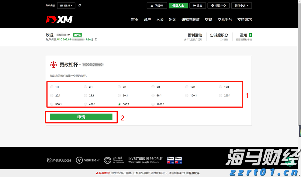 IC MARKETS杠杆最高多少