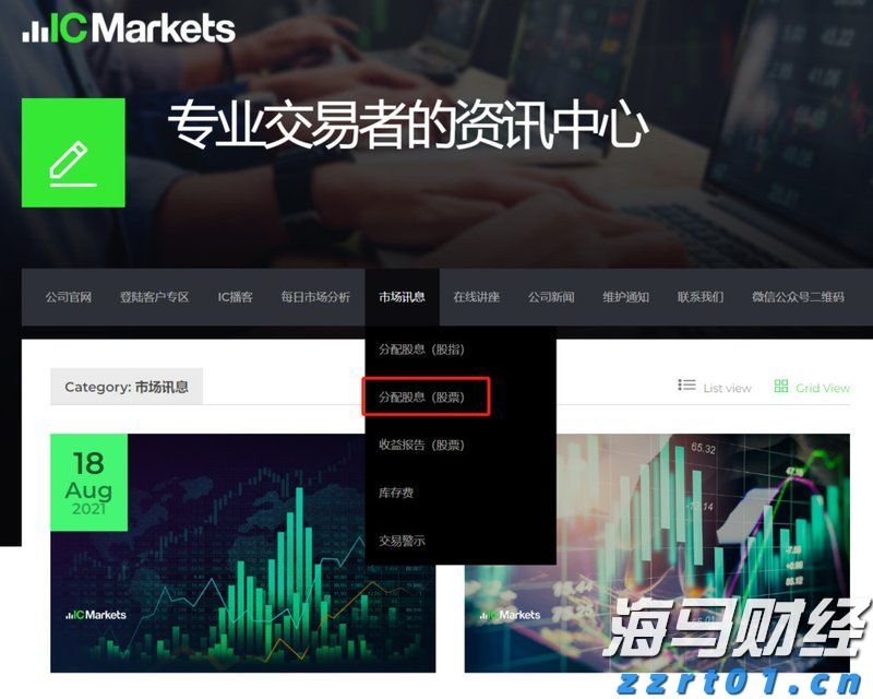 IC MARKETS股票有股息吗